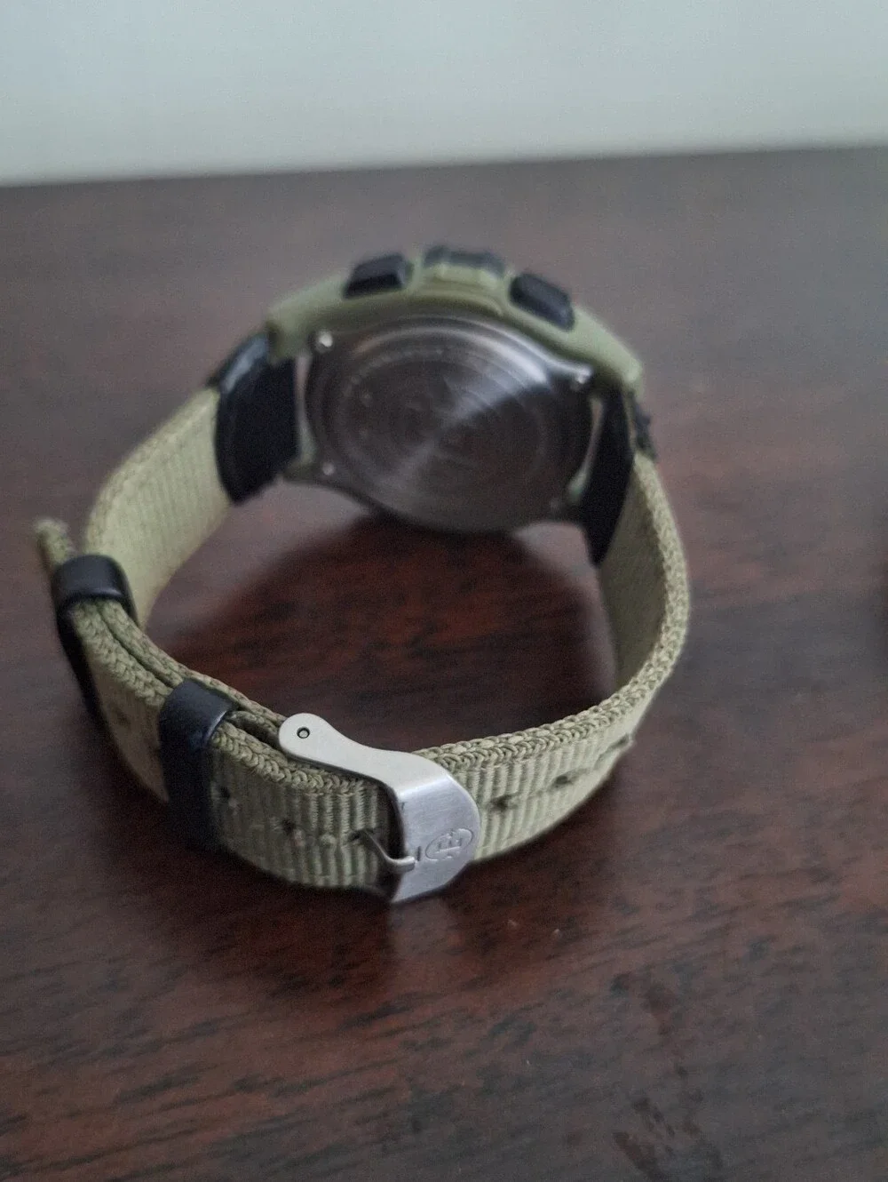 Timex Expedition Digital Watch - Black and Olive Green